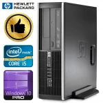 HP 8100 Elite SFF i5-750 8GB 480SSD GT1030 2GB DVD WIN10PRO/W7P [refurbished]