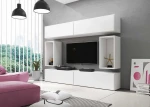 Cama living room furniture set ROCO 1 (4xRO1 + 2xRO4) baltas