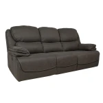 Fotelis Atlošimo sofa GORDY 3-vietė, mechaninė, pilka
