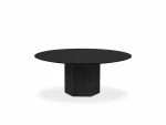 Kavos staliukas Micadoni Home Sahara, 100 cm, juodas