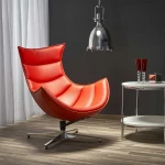 Fotelis LUXOR leisure chair, color: red