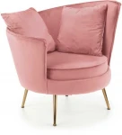 Fotelis ALMOND leisure chair color: pink