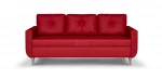 Sofa - lova Bellezza Red, raudona