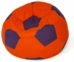 Soccer Sako bag pouffe red-violetinė XXL 140 cm