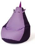 Sako bag pouffe Unicorn violetinė-light violetinė XXL 140 x 100 cm