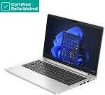 HP RENEW Sidabrinis HP EliteBook 640 G9 - i5-1235U, 8GB, 512GB SSD, 14 HD 250-nit AG, FPR, US/Arabic keyboard, 51Wh, DOS, 1 metai