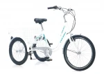 Triratis dviratis Corelli Kanguroo 24", baltas/mėlynas