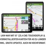 Garmin dēzl LGV1010 10" Sunkvežimių palydovinė navigacija su Digital Traffic
