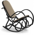 Fotelis MAX BIS PLUS rocking chair color: wenge