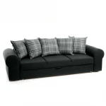 Sofa-lova Grella 3S, juoda