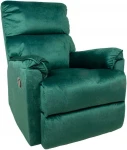 Velvet Atlošas fotelis GUSTAV manual, žalias aksomas