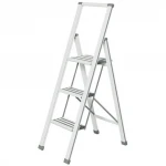 Aliuminio ladder, 3-stage - baltas, WENKO