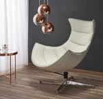 Fotelis LUXOR leisure chair, color: baltas