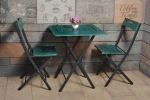 Kalune Design Sodo stalo ir kėdžių rinkinys (3 vienetai) Bistro Set 5