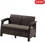 Keter Corfu Love Seat sofa - Ruda