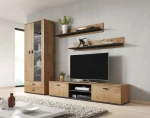 SOHO 8 set (RTV180 cabinet + S6 + shelves) Oak lefkas