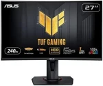 Monitorius TUF Gaming VG27VQM Curved Gaming Monitor – 27 inch/Full HD(1920x1080)/240Hz/Extreme Low Motion Blur™/ Adaptive-sync/ Freesync™ Premium/ 1ms (MPRT)