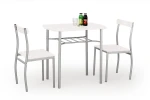 LANCE table + 2 chairs color: baltas