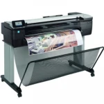 Hewlett Packard (HP) DesignJet T830 AIO All-in-One Spausdintuvas/Plotter - 36" Roll/A4,A3,A2,A1,A0 Color Ink, Print/Copy/Scan, Sheet Feeder, Auto Horizontal Cutter, LAN, WiFi, 25 sec/A1 page, 82 A1 prints/hour, with Stand