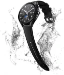 Išmanusis laikrodis Xiaomi Watch 2 Pro, Juodos spalvos nerūdijančio plieno korpusas su juodos spalvos silkinoniu dirželiu