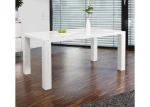 Valgomojo stalas 200 x 100 cm, baltas