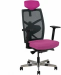 Biuro kėdė TUNE pink/juodas