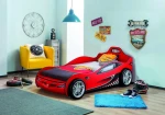 Kalune Design Automobilinė lova Coupe Carbed (Raudona) (90X190)