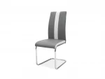 4-ių kėdžių komplektas Signal Meble H200, pilkas/baltas