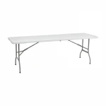 Sulankstomas stalas Vivid, 244x75 cm, baltas