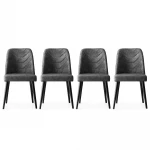 Kalune Design Kėdės rinkinys (4 vienetai) Dallas - 527 V4