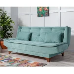 Kalune Design 3 vietų sofa-lova Kelebek - Sea Žalias