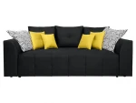 Sofa BRW Royal IV, juoda