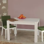 Kalune Design Pietų stalas Single 120 - Shiny Baltas