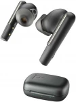 HP Poly Voyager Free 60 UC M Carbon Juodas ausinės + BT700 USB-A adapteris + pagrindinis įkrovimo dėklas