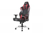 AKRacing MAX BK/RD PC žaidimų kėdė Minkšta paminkštinta sėdynė Juodas, Raudona