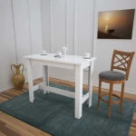 Kalune Design Pietų stalas Barra - Shiny Baltas