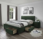 Lova MODENA 3 bed with drawers, color: dark pilkas