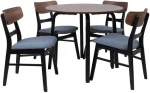 Dining set MIA with 4 chairs