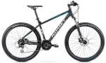 Kalnų dviratis Romet Rambler R7.2 27.5" 2022, juodas/mėlynas