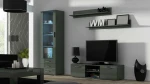 SOHO 7 set (RTV140 cabinet + S1 cabinet + shelves) Pilkas / Gloss pilkas