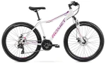 Prekė su pažeista pakuote.Kalnų dviratis Romet Jolene 6.2 26" 2022, baltas/rožinis
