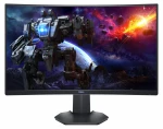 Monitorius Dell S2721HGF, 27 Inches/ Gaming /Curved/ Full HD 1920 x 1080, 144 Hz, 1ms, VA Anti-Glare, 16:9, NVIDIA G-SYNC, Height-Adjustable/Tiltable, HDMI 1.4, DP1.2, Headphone Out, Juodas