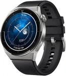 Išmanusis laikrodis Huawei Watch GT 3 Pro (46 mm), Sidabrinės spalvos korpusas su juodos spalvos silikoniniu dirželiu