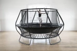 Plum BOWL Freebound XL -trampoliini, 258 x 416 cm + suojaverkko