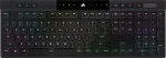 CORSAIR K100 RGB AIR Wireless Ultra-Thin Mechaninė klaviatūra žaidimams RGB LED pašvietimas CHERRY ULP Tactile Juodas