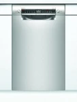 Bosch Serija 4, Indaplovė, montuojama iš apačios, 45 cm, sidabrinis inox SPU4EMI28S