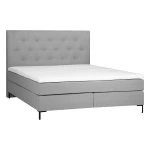 Čiužinys Continental bed LEONI 160x200cm, with mattress, pilkas
