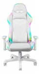 Žaidimų kėdė Deltaco WCH90 RGB, balta
