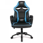 Žaidimų kėdė L33T Extreme, juoda/mėlyna