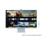 Samsung 32" Smart monitorius M8 su integruotomis programėlėmis, mėlynos spalvos (LS32BM80BUUXEN)